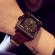 Ceas barbatesc model Naviforce mecanism quartz negru/maro 43mm