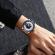 Ceas barbatesc fosforescent model Curren mecanism quartz albastru/auriu 48mm