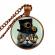 Pandantiv model Pisica Steampunk culoare cupru 55 cm