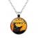 Pandantiv de halloween model pisica neagra culoare multecolor 50 cm