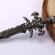 Pandantiv din inox model sabie WarCraft culoarea argintiu inchis 5.2 cm