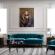 Tablou Portret personalizat pictura duce printat panza canvas 30x40cm