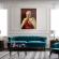 Tablou Portret personalizat pictura rege printat panza canvas 30x40cm
