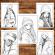 Carte de colorat pentru relaxare si antistres 50 de ilustratii Anime Winter Girls 106 pagini