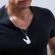Pandantiv din inox model Iepure - bad bunny argintiu 58cm