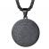 Pandantiv din inox model Inger Protector negru 60cm