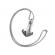 Pandantiv din inox model ancora de viking argintiu 55cm