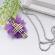 Pandantiv din inox model cruce auriu/argintiu 55cm