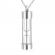 Pandantiv din inox model urna argintiu 5cm