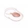 Pandantiv din piatra Cuart roz model copacul vietii roz/cupru 6cm