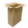 Set 10 cutii de carton 28x20x10cm ondulat in 3 straturi pentru depozitare transport si ambalat maro