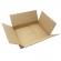 Set 15 cutii de carton 25x19x4cm ondulat in 3 straturi pentru depaozitare transport si ambalat maro