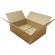Set 15 cutii de carton 25x19x6.5cm ondulat in 3 straturi pentru depozitare transport si ambalat maro