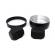 Set 2 bucati accesoriu toner pentru antrenamentul muschilor faciali negru intensitate 15kg unisex