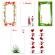 Set 200 Cartonase Martisor 10 modele diferite multicolor 9x5 cm