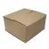 Set 25 cutii de carton 12x12x 6.5cm ondulat in 3 straturi pentru depozitare transport si ambalat maro