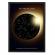 Tablou personalizat cu harta stelelor model lumina rama negru 20 x 30 cm