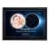 Tablou personalizat cu harta stelelor model zi de nastere rama negru 20 x 30 cm
