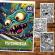 Carte de colorat antistres format A3 40 de ilustratii Psychedelia 86 pagini