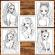 Carte de colorat antistres format A3 50 de ilustratii Anime Barbie Girls - Volumul I 106 pagini