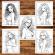 Carte de colorat antistres format A3 50 de ilustratii Anime Beach Girls 106 pagini