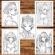 Carte de colorat antistres format A3 50 de ilustratii Anime Princesses - Volumul I 106 pagini