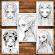 Carte de colorat pentru relaxare si antistres 40 de ilustratii Anime Alien Girls Editura Legendary Print 86 pagini