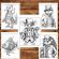 Carte de colorat pentru relaxare si antistres 50 de ilustratii Animale Steampunk 106 pagini