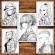Carte de colorat pentru relaxare si antistres 50 de ilustratii Anime Army Girls Editura Legendary Print 106 pagini