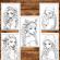Carte de colorat pentru relaxare si antistres 50 de ilustratii Anime Christmas Girls 106 pagini