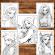 Carte de colorat pentru relaxare si antistres 50 de ilustratii Anime Christmas Girls 106 pagini