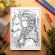 Carte de colorat pentru relaxare si antistres 50 de ilustratii Anime Girls with Animals Editura Legendary Print 106 pagini