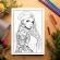 Carte de colorat pentru relaxare si antistres 50 de ilustratii Anime Robot Girls Editura Legendary Print 106 pagini
