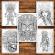 Carte de colorat pentru relaxare si antistres 50 de ilustratii Aztec Empire Editura Legendary Print 106 pagini