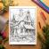 Carte de colorat pentru relaxare si antistres 50 de ilustratii Cabanute 106 pagini