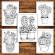 Carte de colorat pentru relaxare si antistres 50 de ilustratii Cactusi - Volumul I Editura Legendary Print 106 pagini