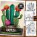 Carte de colorat pentru relaxare si antistres 50 de ilustratii Cactusi - Volumul I Editura Legendary Print 106 pagini