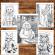 Carte de colorat pentru relaxare si antistres 50 de ilustratii Fantasy Cats 106 pagini