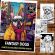 Carte de colorat pentru relaxare si antistres 50 de ilustratii Fantasy Dogs 106 pagini