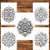 Carte de colorat pentru relaxare si antistres 50 de ilustratii Mandala - Volumul II 106 pagini