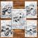 Carte de colorat pentru relaxare si antistres 50 de ilustratii Monster Trucks - Volumul I Editura Legendary Print 106 pagini