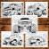 Carte de colorat pentru relaxare si antistres 50 de ilustratii Monster Trucks - Volumul IV Editura Legendary Print 106 pagini