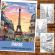 Carte de colorat pentru relaxare si antistres 50 de ilustratii Paris 106 pagini