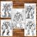 Carte de colorat pentru relaxare si antistres 50 de ilustratii Roboti Editura Legendary Print 106 pagini