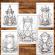 Carte de colorat pentru relaxare si antistres 50 de ilustratii Sands of Time - Volumul II 106 pagini