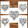 Carte de colorat pentru relaxare si antistres 50 de ilustratii Valentines Day Heart - Volumul I 106 pagini