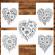 Carte de colorat pentru relaxare si antistres 50 de ilustratii Valentines Day Heart - Volumul II 106 pagini