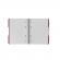 Caiet herlitz eotg, a5, cu elastic, 80 file, fucsia