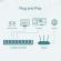 Switch 8 porturi 10/100 mbps ls1008 tp-link