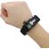 Bratara de supravietuire in aer liber, tip army, 5 in 1, paracord, busola , fluier, cutit, cremene, negru, 26 cm